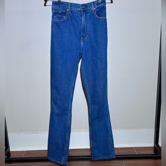 Abercrombie & Fitch Curve Love Ultra High Rise 90s Slim Straight jeans - Picture 2 of 3